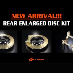 K SPORT REAR ENLARGED DISC KIT